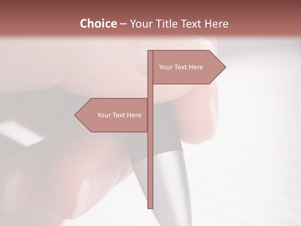 People Closeup Office PowerPoint Template