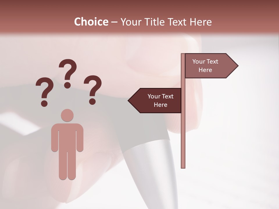 People Closeup Office PowerPoint Template