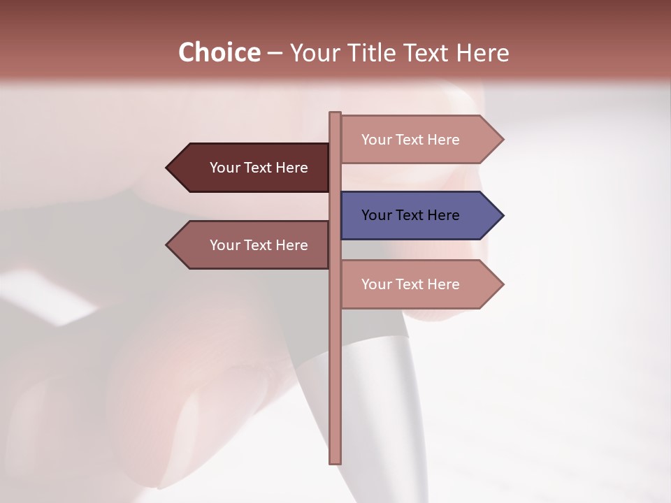 People Closeup Office PowerPoint Template