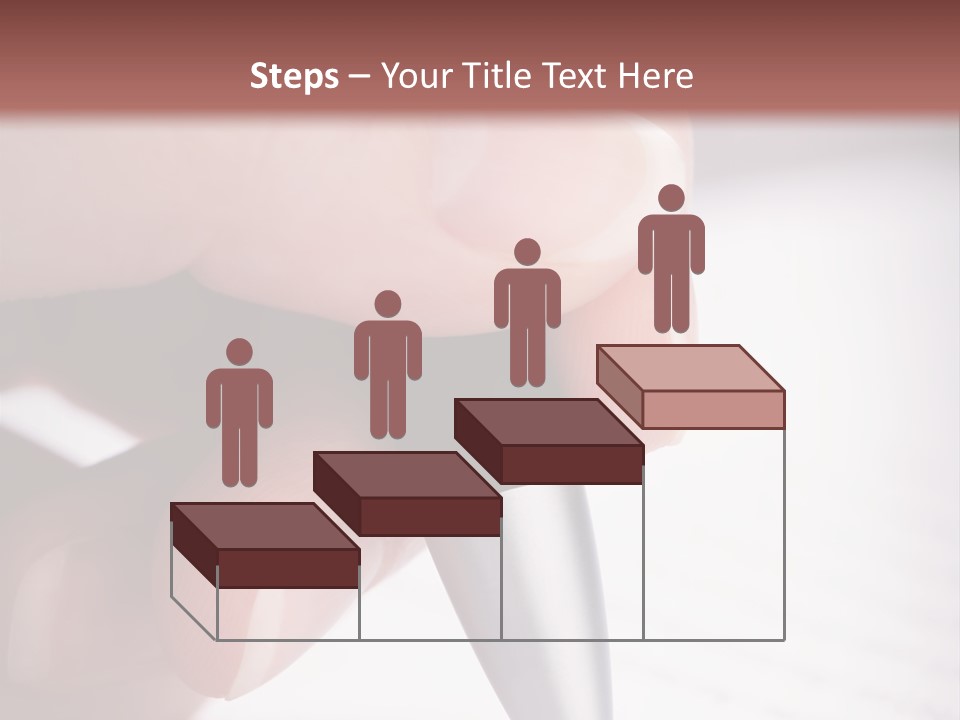 People Closeup Office PowerPoint Template