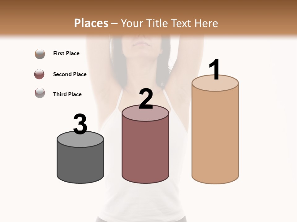 Relax Adult Barefoot PowerPoint Template