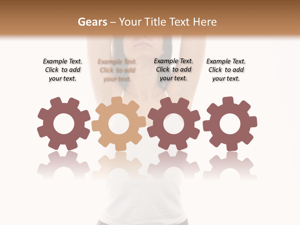 Relax Adult Barefoot PowerPoint Template