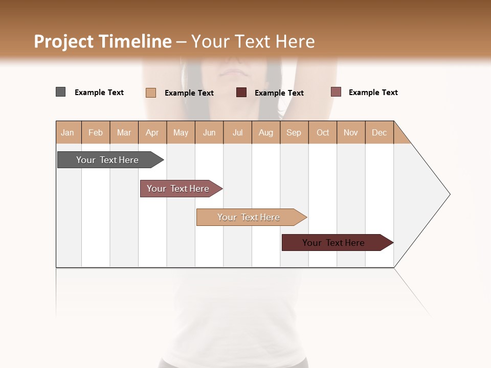 Relax Adult Barefoot PowerPoint Template