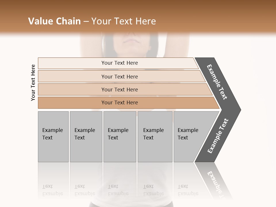Relax Adult Barefoot PowerPoint Template