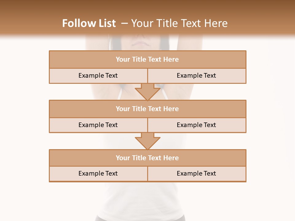 Relax Adult Barefoot PowerPoint Template
