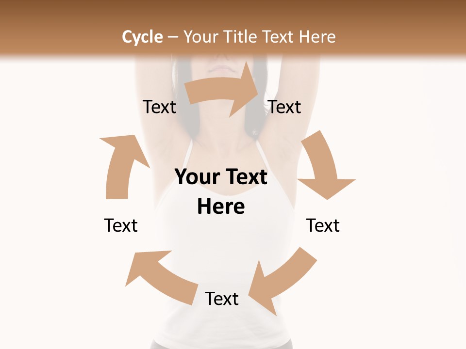 Relax Adult Barefoot PowerPoint Template