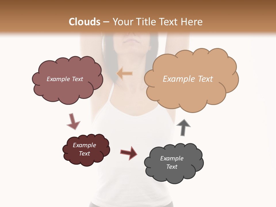 Relax Adult Barefoot PowerPoint Template