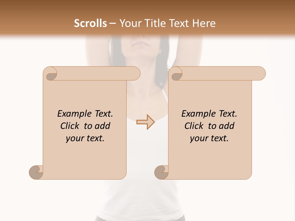 Relax Adult Barefoot PowerPoint Template