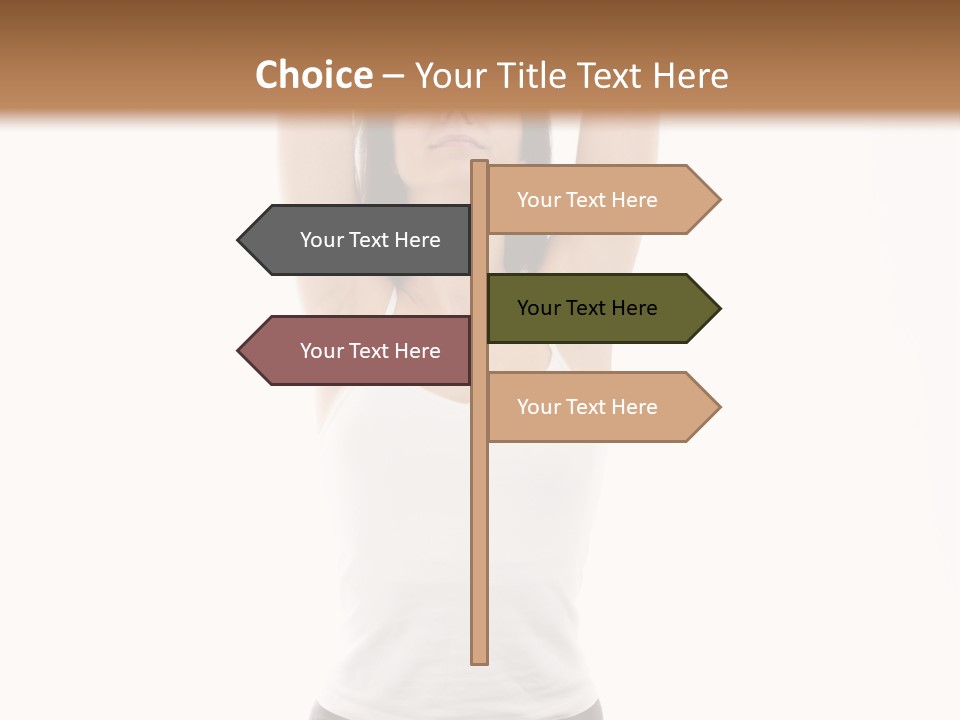 Relax Adult Barefoot PowerPoint Template