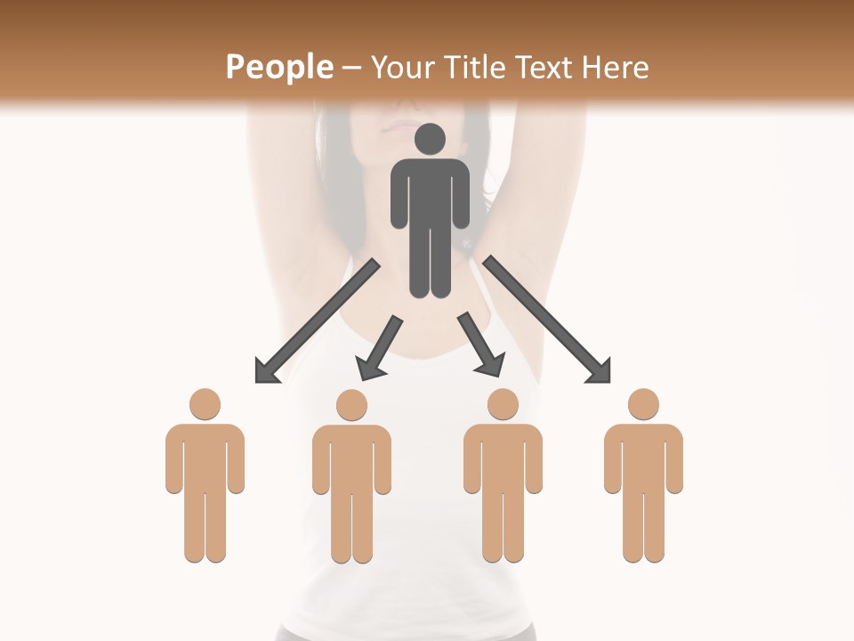 Relax Adult Barefoot PowerPoint Template