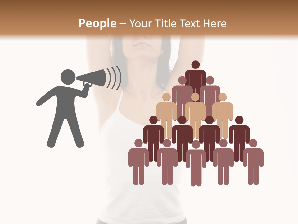 Relax Adult Barefoot PowerPoint Template