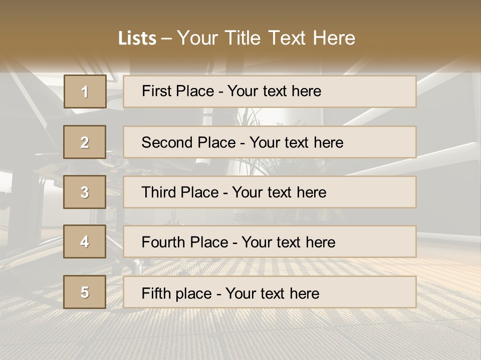 Light Contemporary Luxury PowerPoint Template