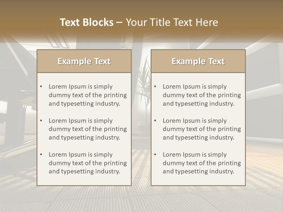Light Contemporary Luxury PowerPoint Template