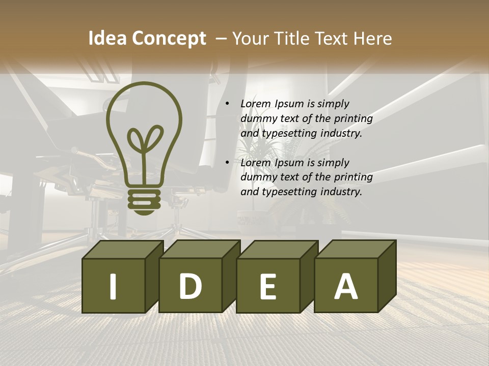 Light Contemporary Luxury PowerPoint Template