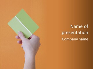 Selection Accuracy Orange PowerPoint Template