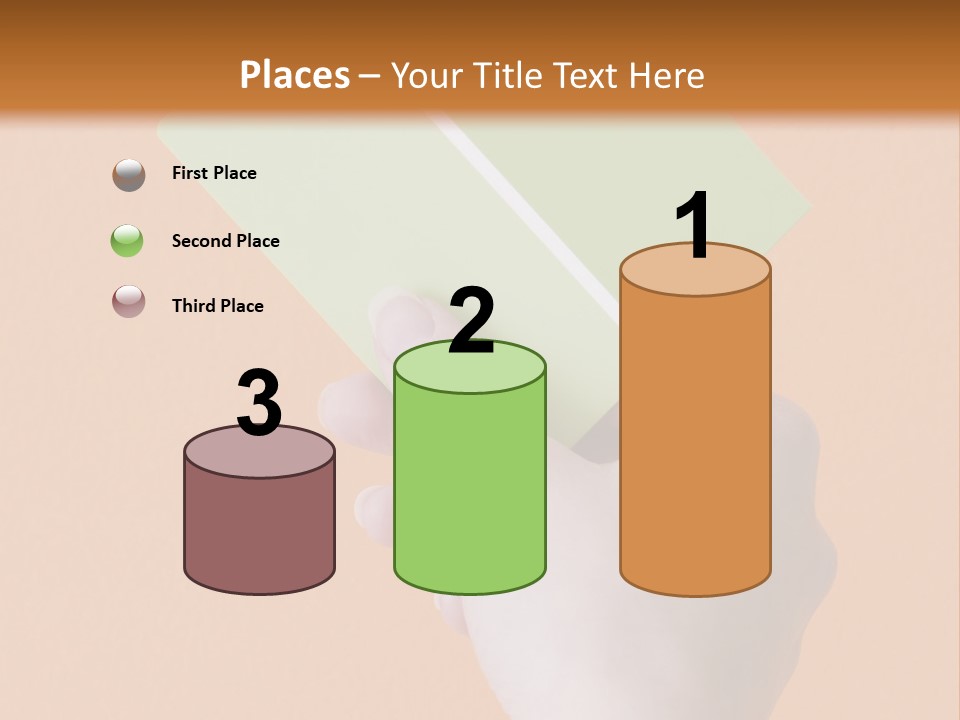 Selection Accuracy Orange PowerPoint Template