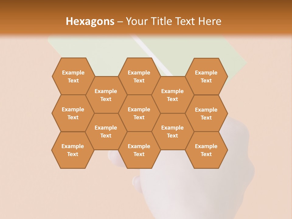 Selection Accuracy Orange PowerPoint Template