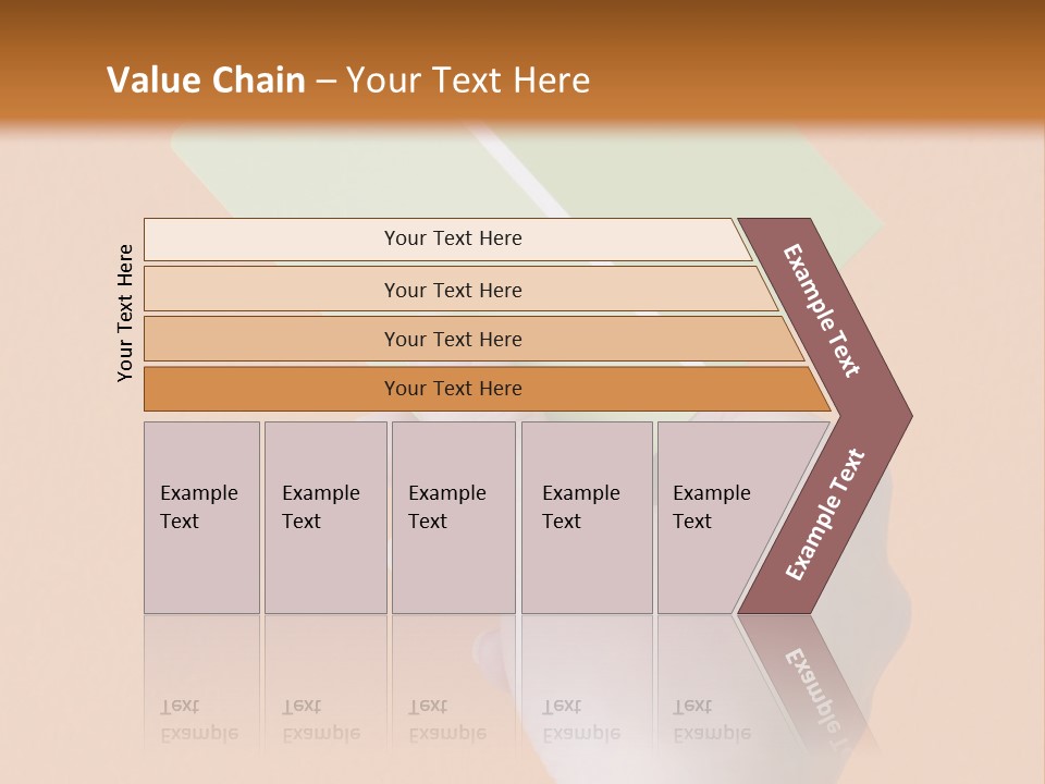 Selection Accuracy Orange PowerPoint Template