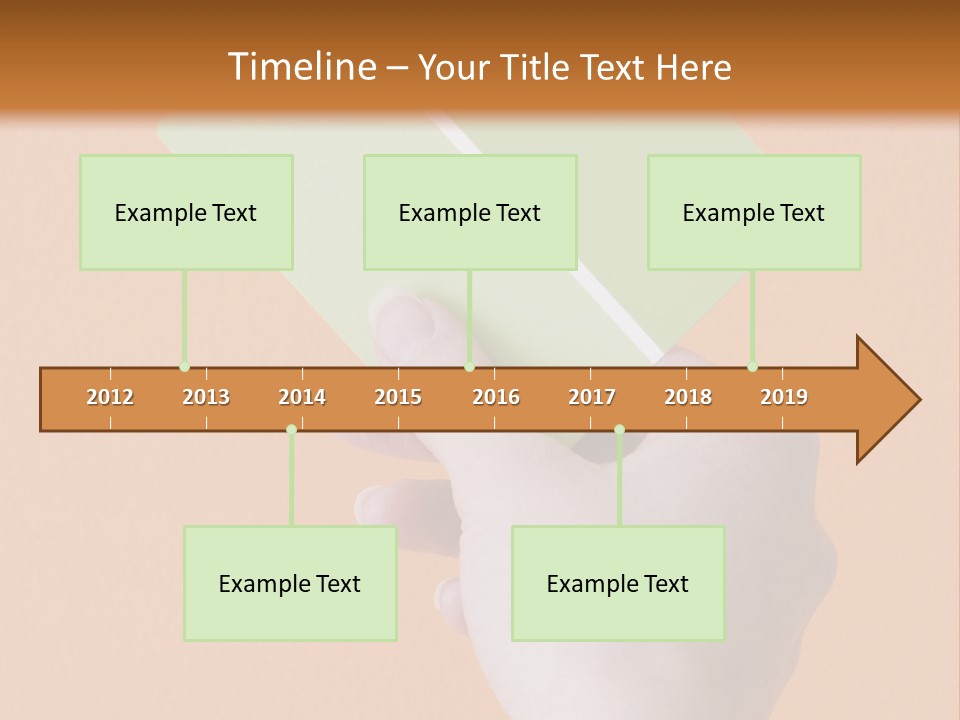 Selection Accuracy Orange PowerPoint Template