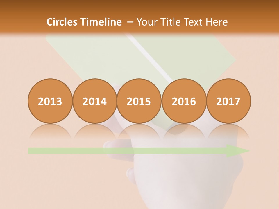 Selection Accuracy Orange PowerPoint Template