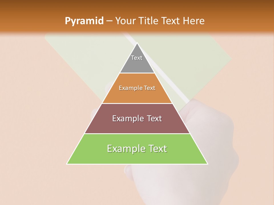 Selection Accuracy Orange PowerPoint Template