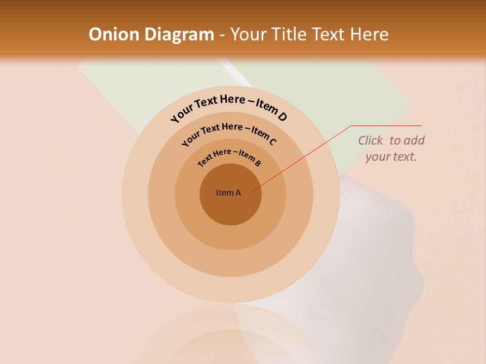 Selection Accuracy Orange PowerPoint Template