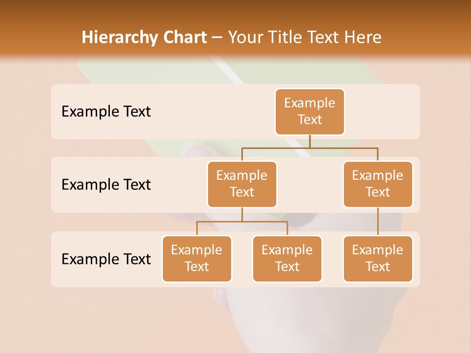 Selection Accuracy Orange PowerPoint Template