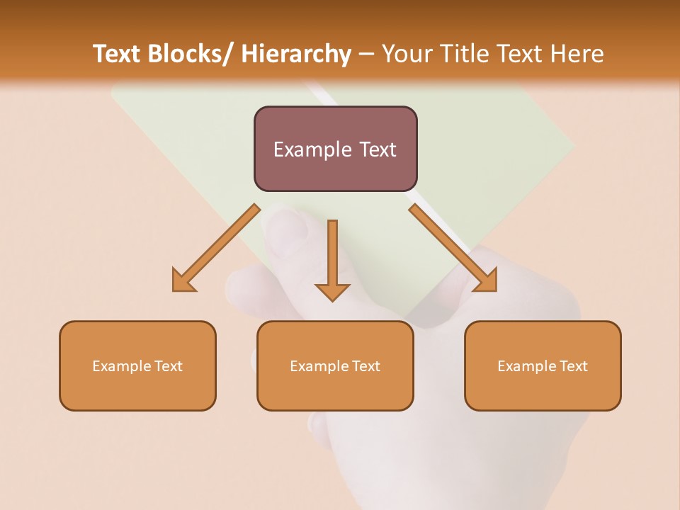 Selection Accuracy Orange PowerPoint Template