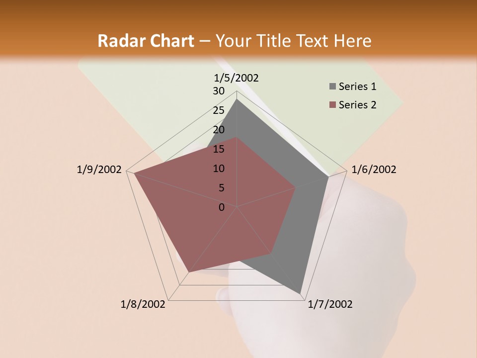 Selection Accuracy Orange PowerPoint Template