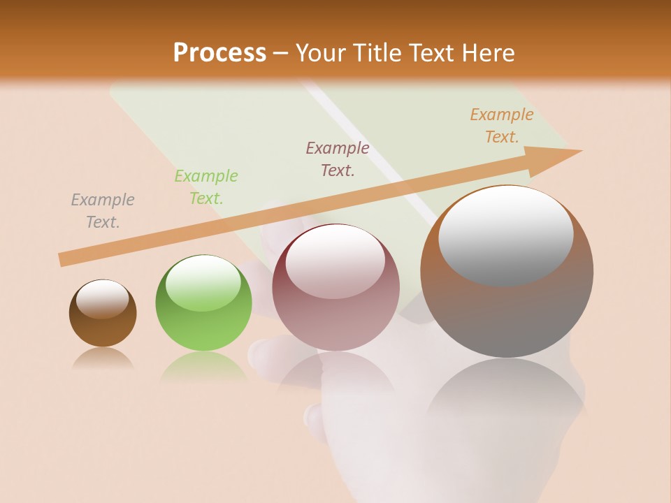 Selection Accuracy Orange PowerPoint Template