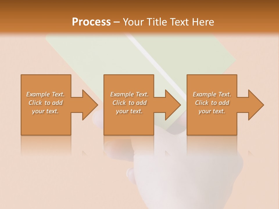 Selection Accuracy Orange PowerPoint Template