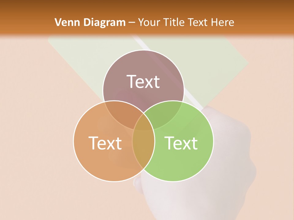 Selection Accuracy Orange PowerPoint Template