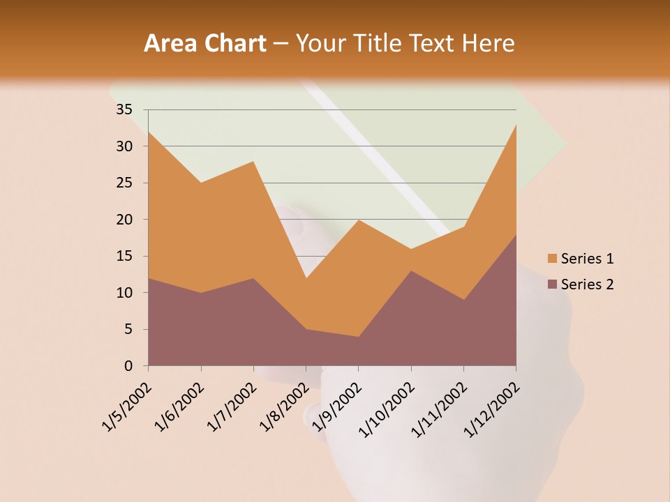 Selection Accuracy Orange PowerPoint Template