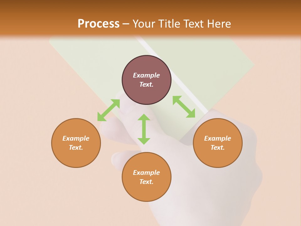 Selection Accuracy Orange PowerPoint Template