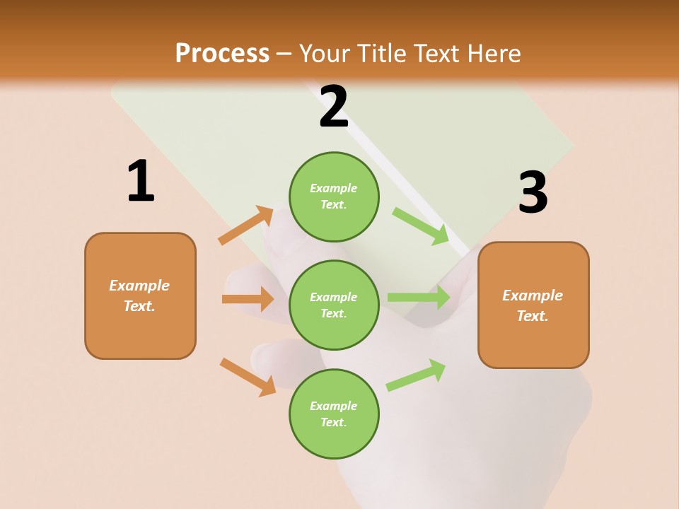 Selection Accuracy Orange PowerPoint Template