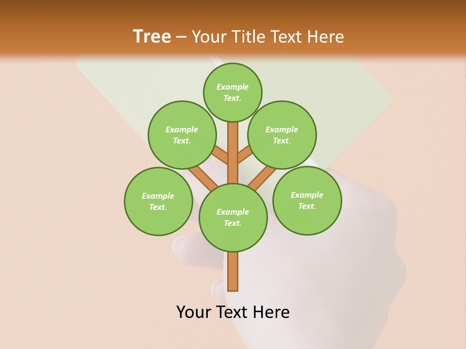 Selection Accuracy Orange PowerPoint Template