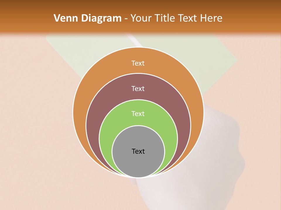 Selection Accuracy Orange PowerPoint Template