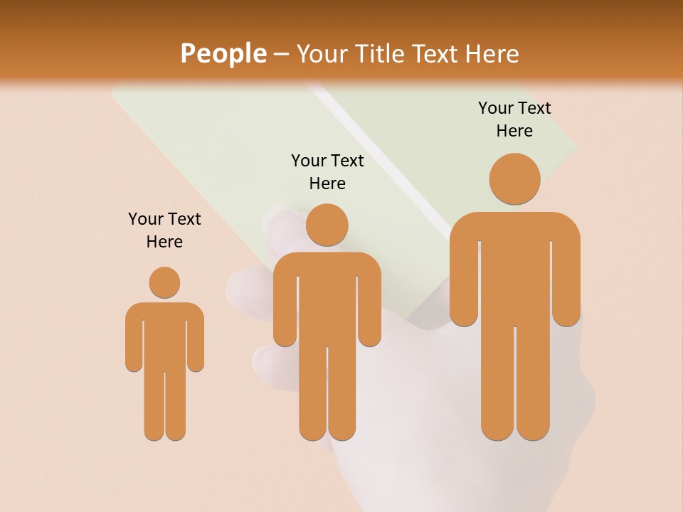 Selection Accuracy Orange PowerPoint Template