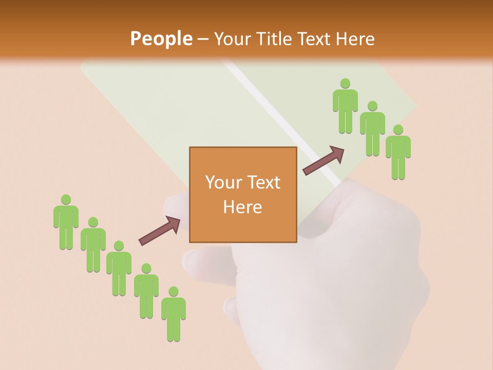 Selection Accuracy Orange PowerPoint Template