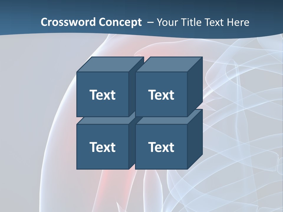 Bones Shoulder Health PowerPoint Template