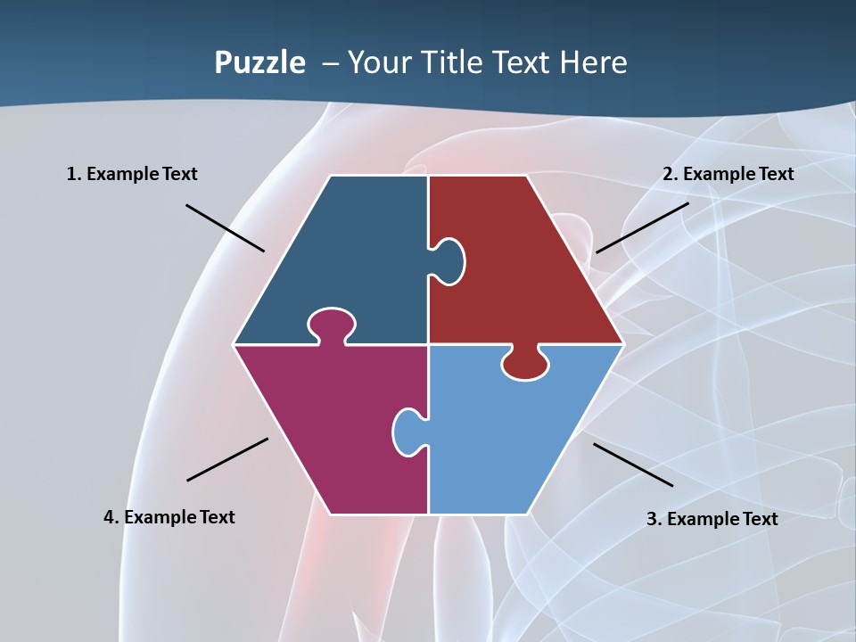 Bones Shoulder Health PowerPoint Template