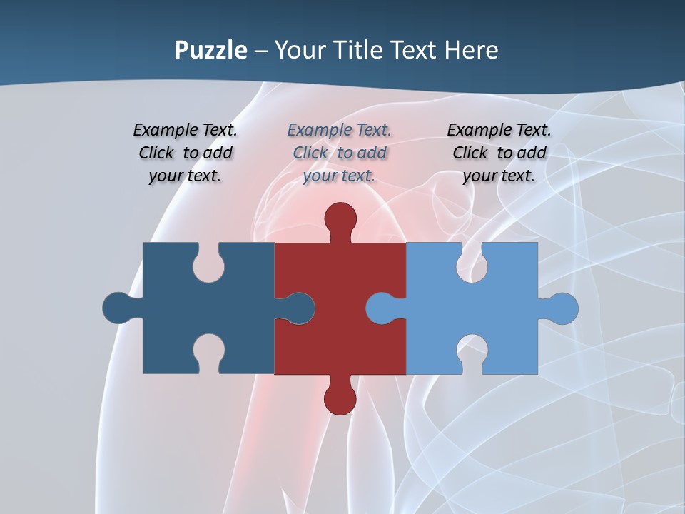 Bones Shoulder Health PowerPoint Template