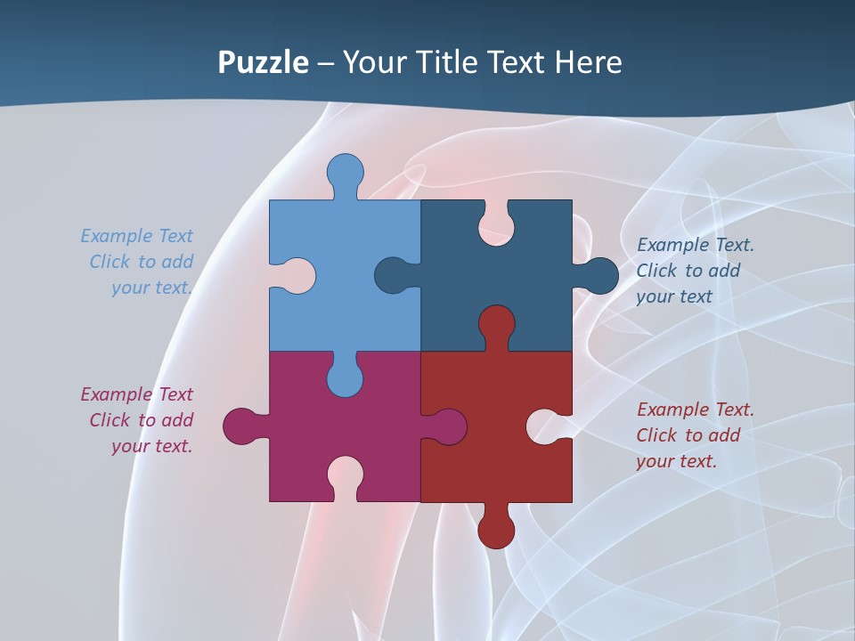 Bones Shoulder Health PowerPoint Template