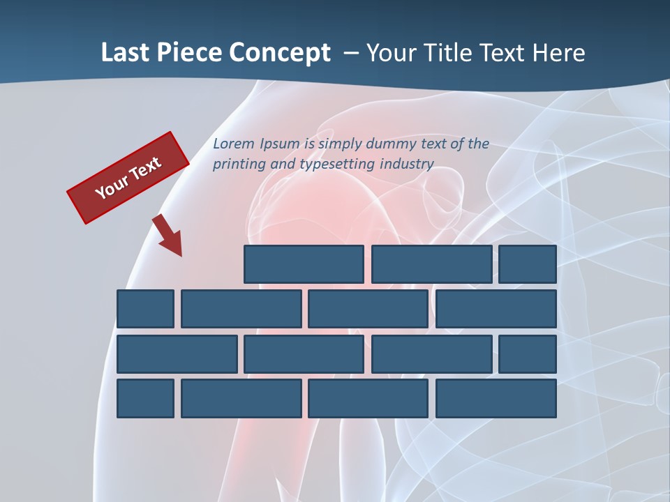 Bones Shoulder Health PowerPoint Template