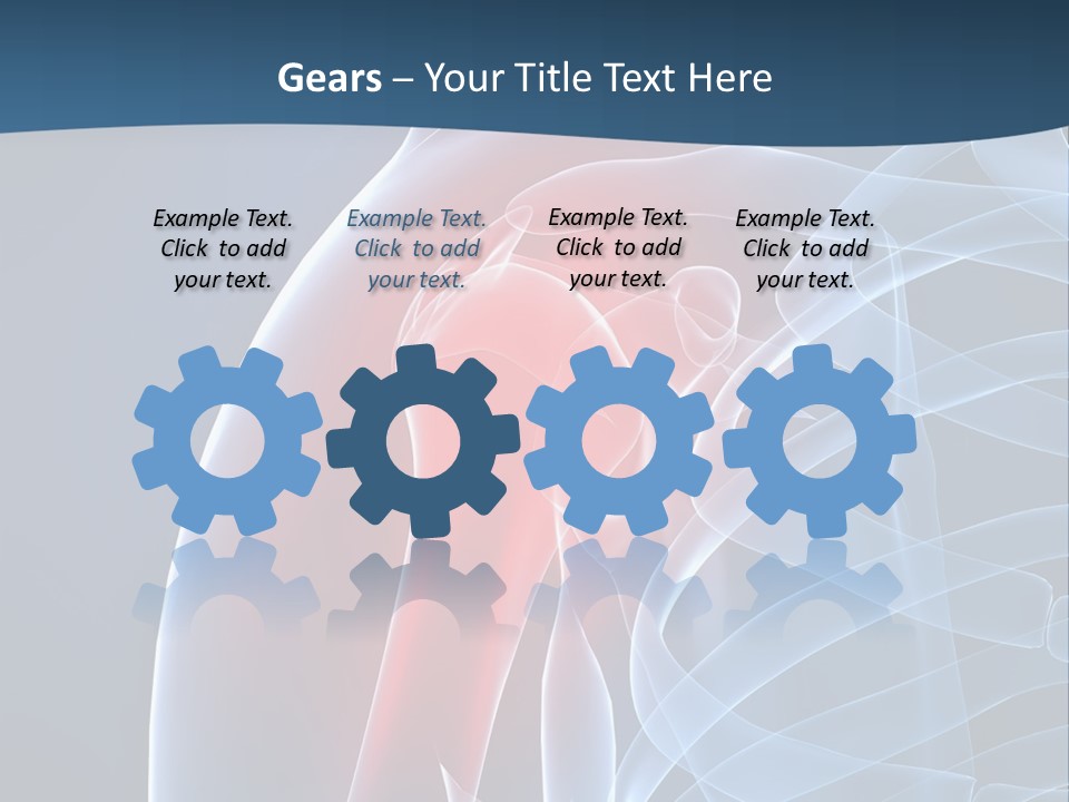 Bones Shoulder Health PowerPoint Template