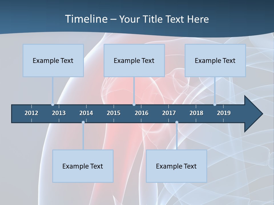 Bones Shoulder Health PowerPoint Template