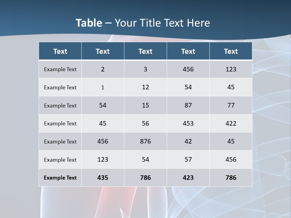 Bones Shoulder Health PowerPoint Template