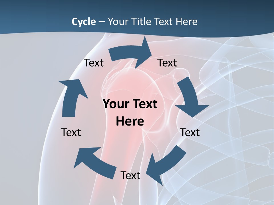 Bones Shoulder Health PowerPoint Template