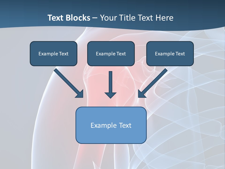 Bones Shoulder Health PowerPoint Template