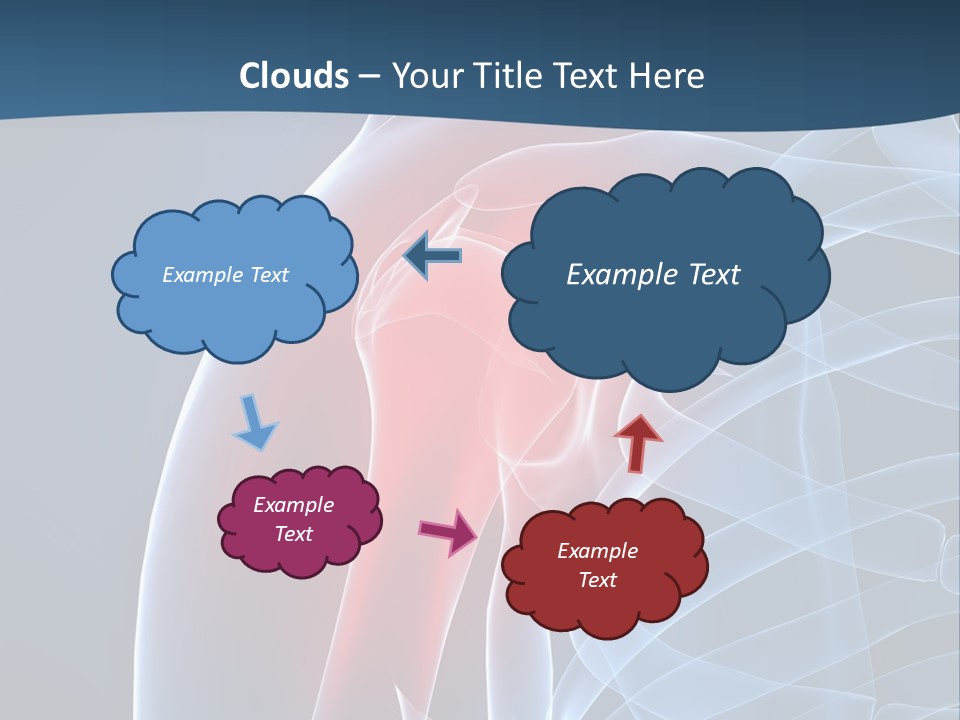 Bones Shoulder Health PowerPoint Template